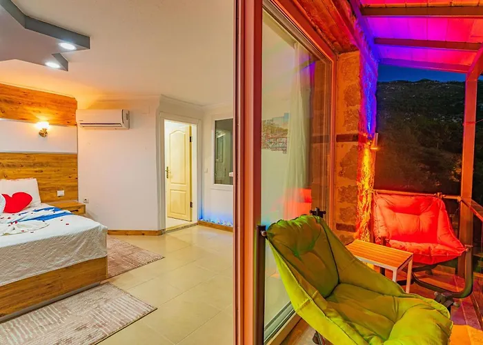 Mert - 1 Bedroom With Jacuzzi In Kalkan Villa