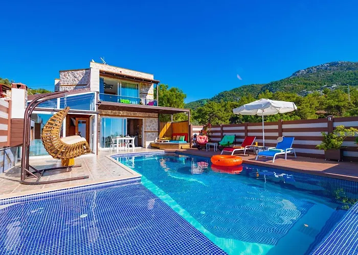 Mert - 1 Bedroom With Jacuzzi In Kalkan Villa Kaş
